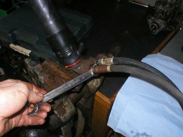 removing the flexi-pipes